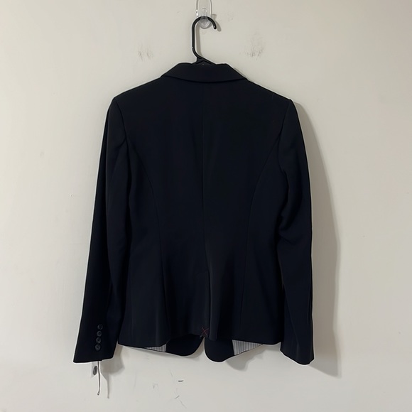 A New Day Black One Button Essential Blazer Jacket Size 8 NEW - Picture 7 of 10
